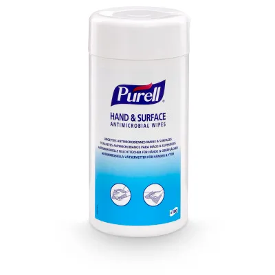 Toallitas Antimicrobianas PURELL® para Manos y Superficies