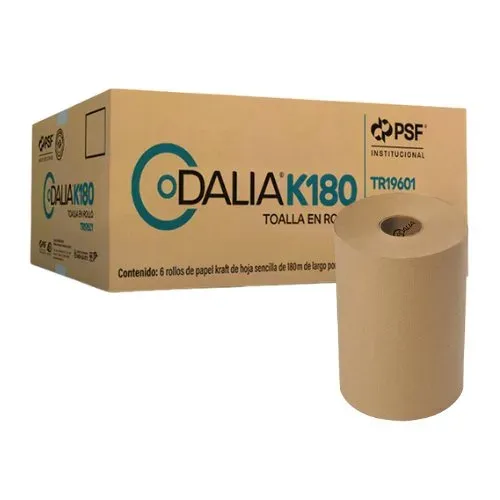 Toalla en Rollo Dalia K180 C/6 Psf Pro Kraft
