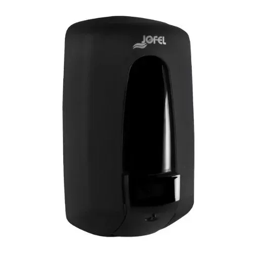 Jabonera Aitana Negro Mate Logo Jofel