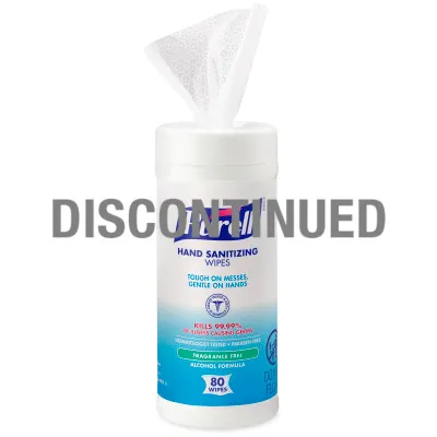 PURELL ALC WIPES CNSTR 12/80CT - Toallitas desinfectantes para manos PURELL® con fórmula con alcohol - Toallitas duraderas que no dejan pelusa.