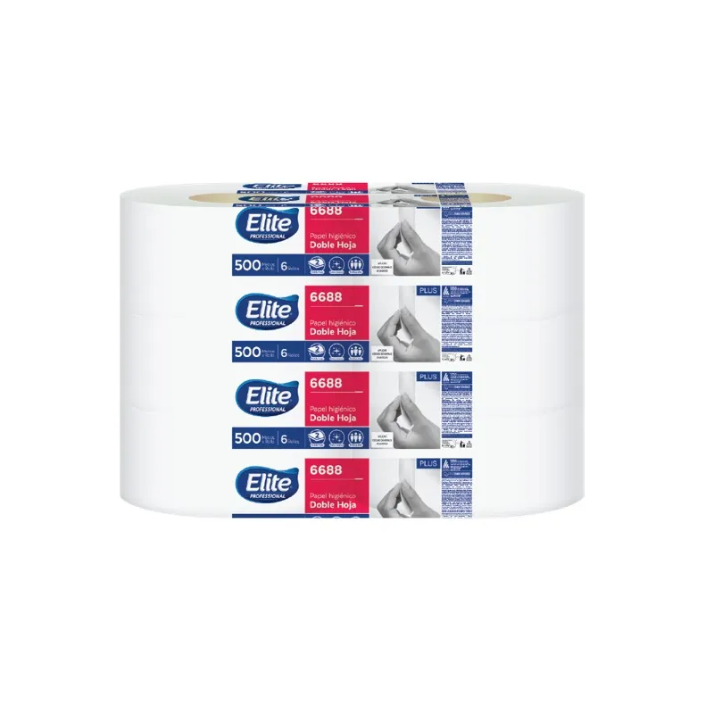 Ph Elite® Bobina Jumbo H/D 500 Mts p/6 rollos 9 cm.