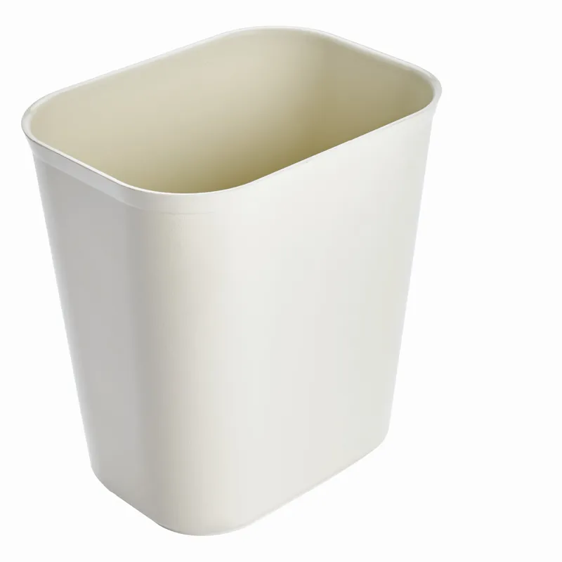 Cesto Papelera Resistente Al Fuego  Beige 13 Litros
