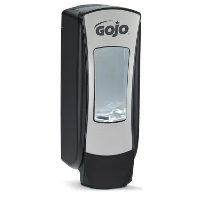 GOJO® Chrome/Black ADX™ Dispenser 6/1200mL - Dispensador GOJO® ADX-12™ Dispensador manual para jabón en espuma GOJO® Color Cromo Negro