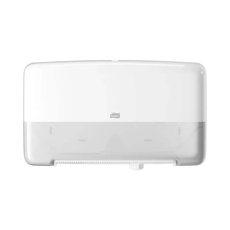 Dispensador Tork de papel higiénico doble Elevation Twin Mini (5555200)