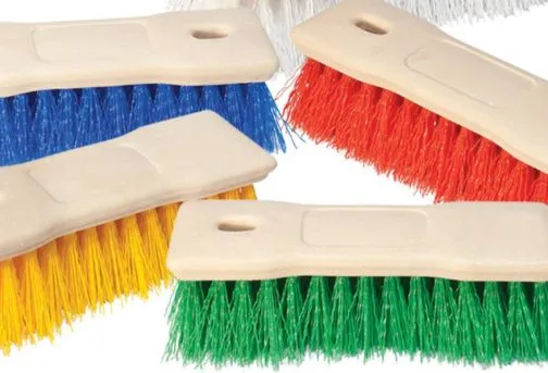 Cepillos de 8″ Ergonómico con Fibra de Polipropileno | Verde | El Castor | 3203G