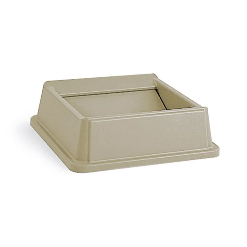 Tapa abatible cuadrada universal para contenedor de 132 L
