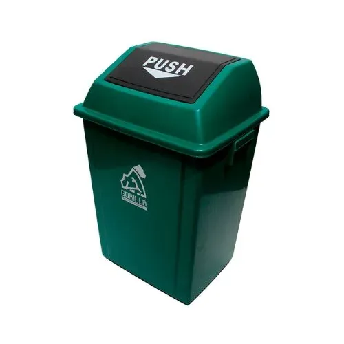 Bote Cuadrado Push 40 L