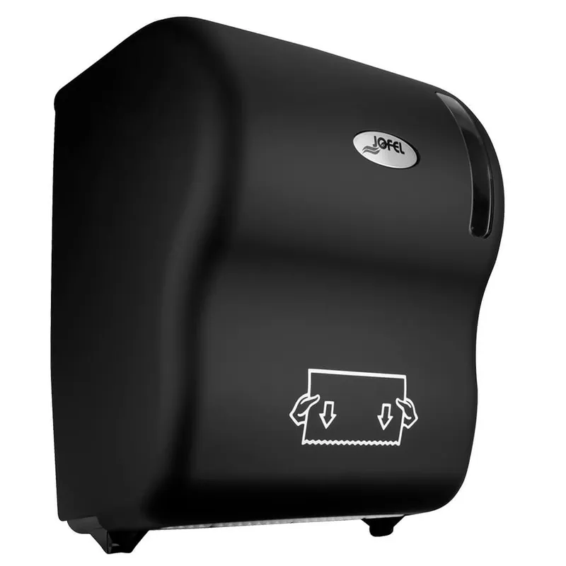TOALLERO AUTO-CUT NEGRO MATE LOGO JOFEL