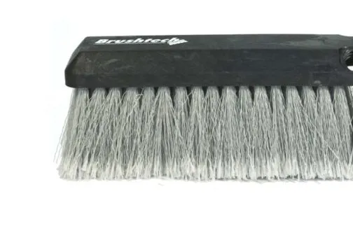 Cepillo con Fibra de PVC Gris | Medida 18 | El Castor | 1818-P