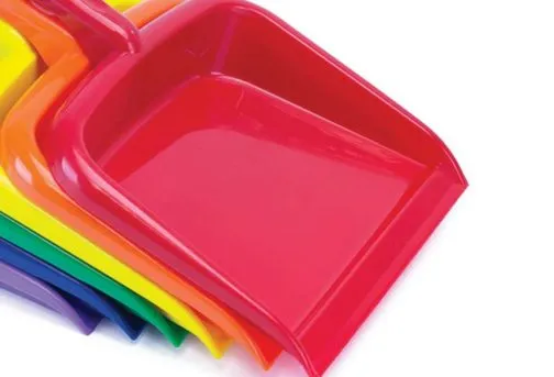 Recogedor Manual para la Recolección de Polvos Finos | Rojo | El Castor | 9101R
