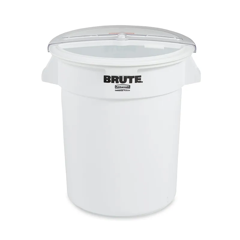 Contenedor Brute  Para Ingredientes Blanco 75 Litros