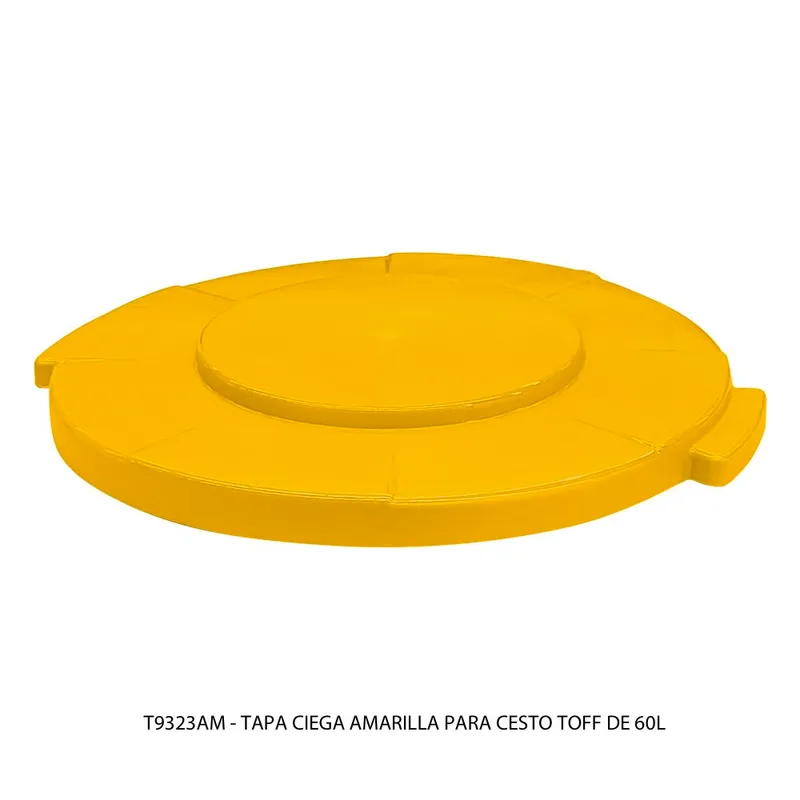 Bote de basura TOFF — Tapa Color Amarillo