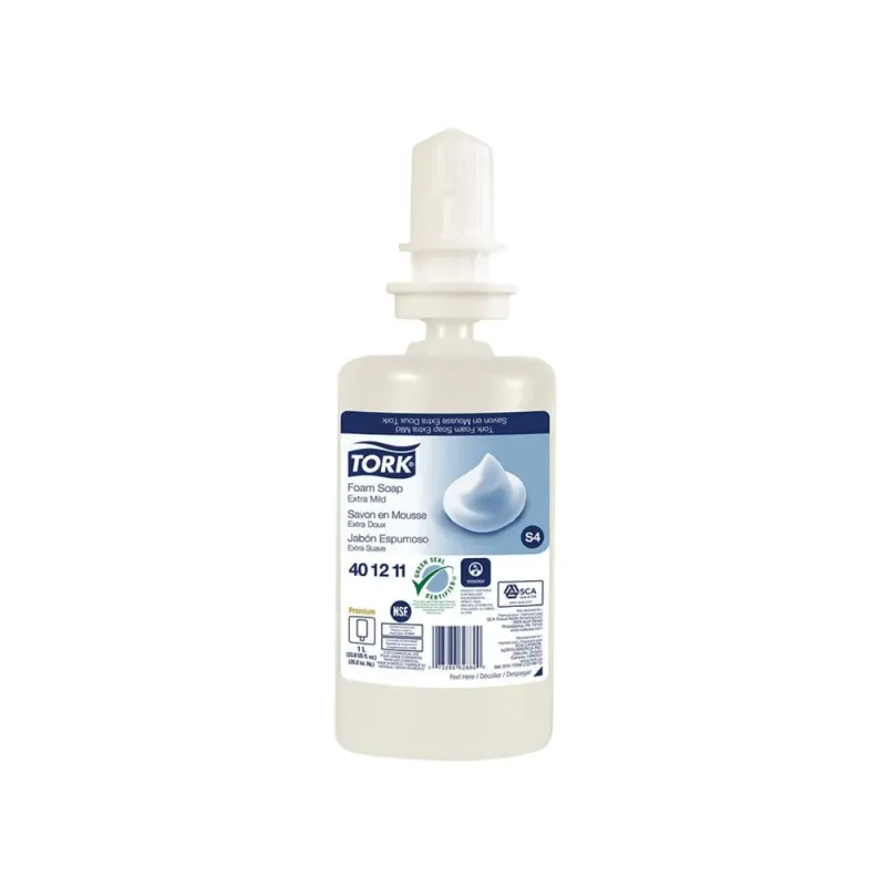 Tork Jabón en Espuma Premium Extra Suave 1000 ml 520501 (Antes 401211)