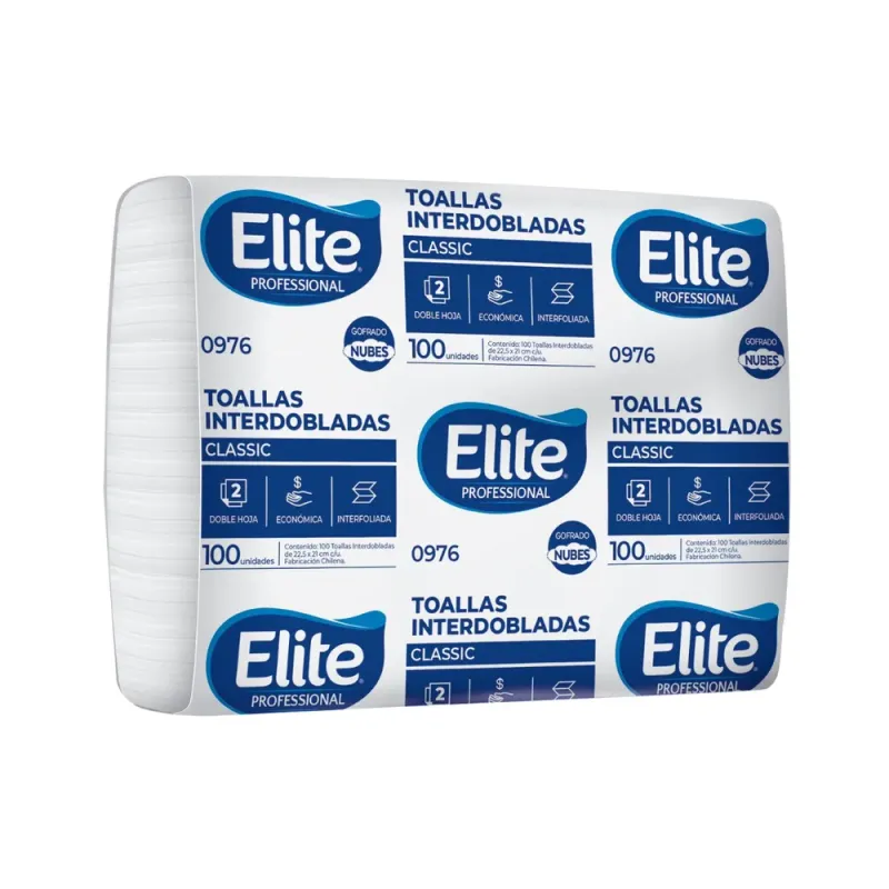 Toalla Interdoblada Blanca Elite 0976