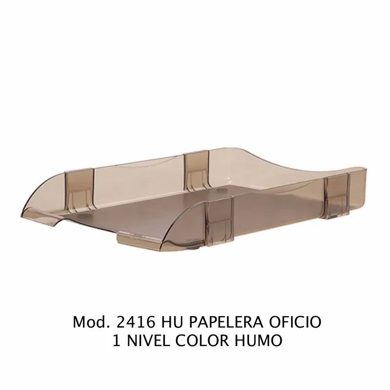 Charola papelera Tamaño Oficio — 1 Nivel — Incluye patas protectoras — Nivel Extra