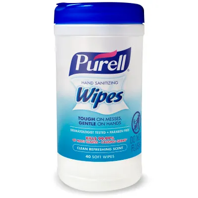 Toallitas Sanitizantes de Manos PURELL® Aroma Limpio y Refrescante