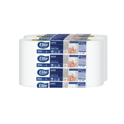 Papel Higiénico Jumbo Excellence 300 Hojas