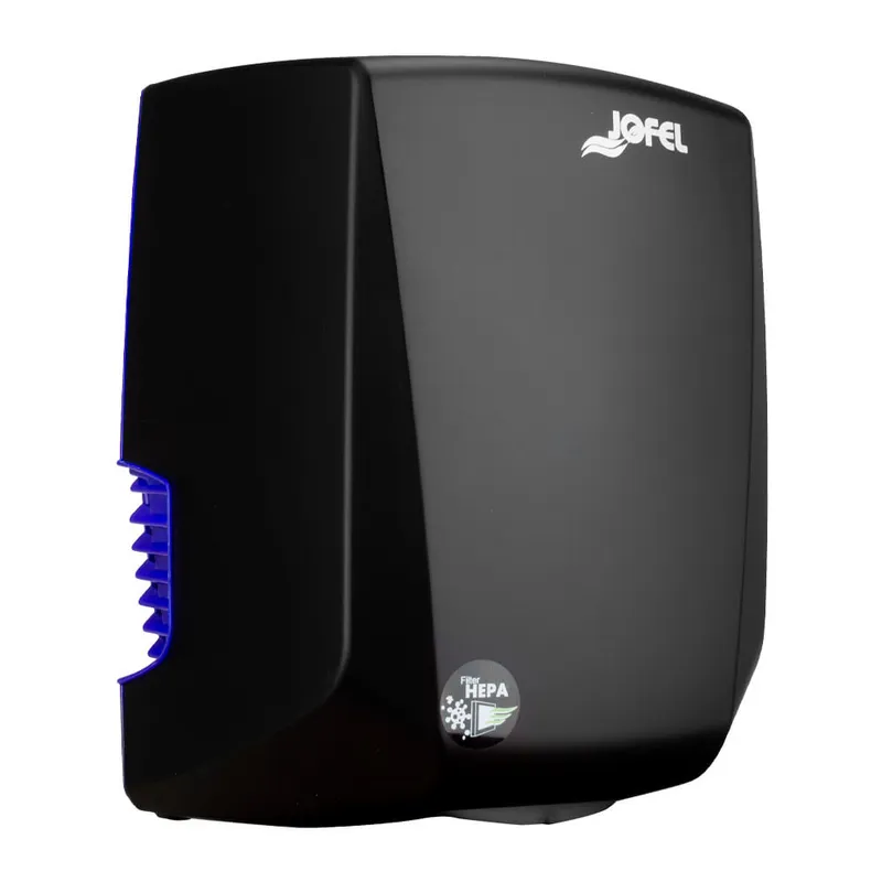 SECAMANOS "POWER +" CON RESISTENCIA (NEGRO MATE) LOGO JOFEL