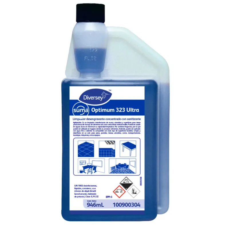 Suma Optimum 323 Ultra Detergente Cocina 2x946ml Jm