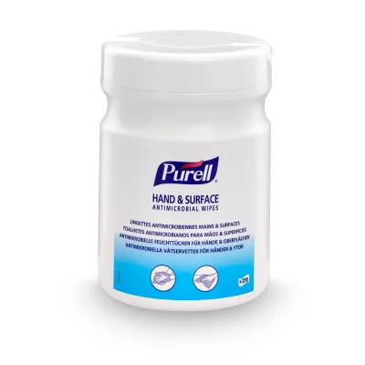 Toallitas Antimicrobianas PURELL® para Manos y Superficies