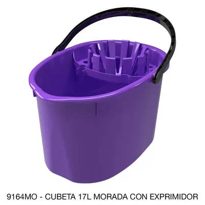 Cubeta con Exprimidor — 17 litros — Con Asa