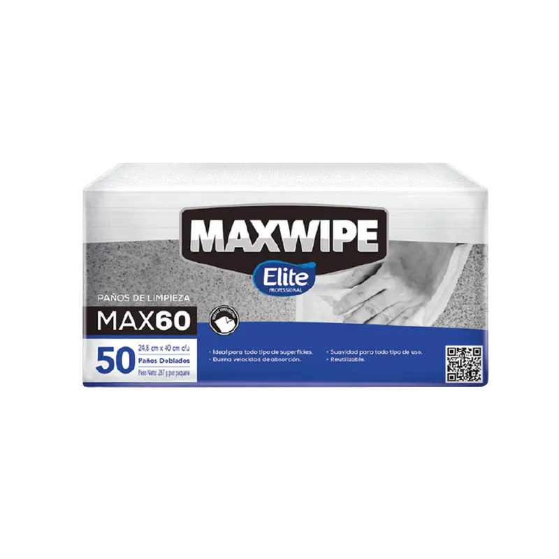 Paño de limpieza MAX60 / Formato doblado