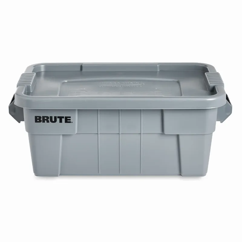 Caja De Almacenamiento Brute Tote 52 Lts Gris