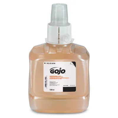 GOJO® 2% CHG FM HW LTX 2/1200ML - GOJO® Lavado de manos Antimicrobiano en espuma al 2% CHG Recarga de 1200 ml para el dispensador GOJO® LTX-12™