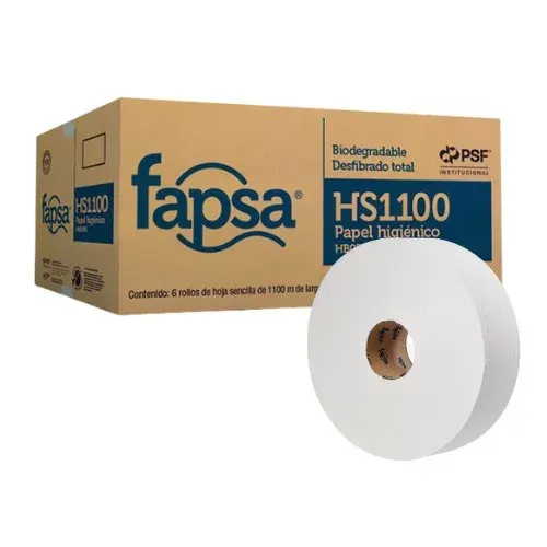 Papel Higiénico en Bobina Fapsa HS1100 C/6