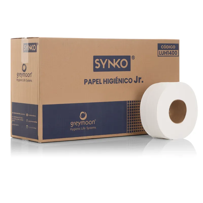 Papel higiénico 12 rollos 140 mts. 8.5 cm ancho. ¡NUEVO!