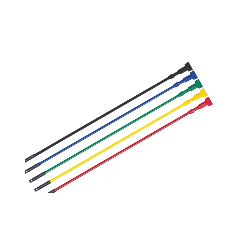 Bastón Fibra de Vidrio con Portamechudo Rojo | Cepillo El Castor | 8803R | 1.50 m