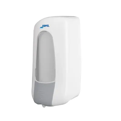 Jabonera Aitana Sistema Mix | Jofel AC73000 | Para cartucho 1 L | Plástico ABS con visor San