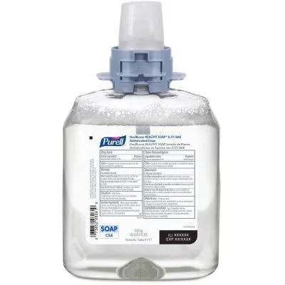 Espuma Antimicrobiana PURELL® Healthcare HEALTHY SOAP® con 0.5% BAK