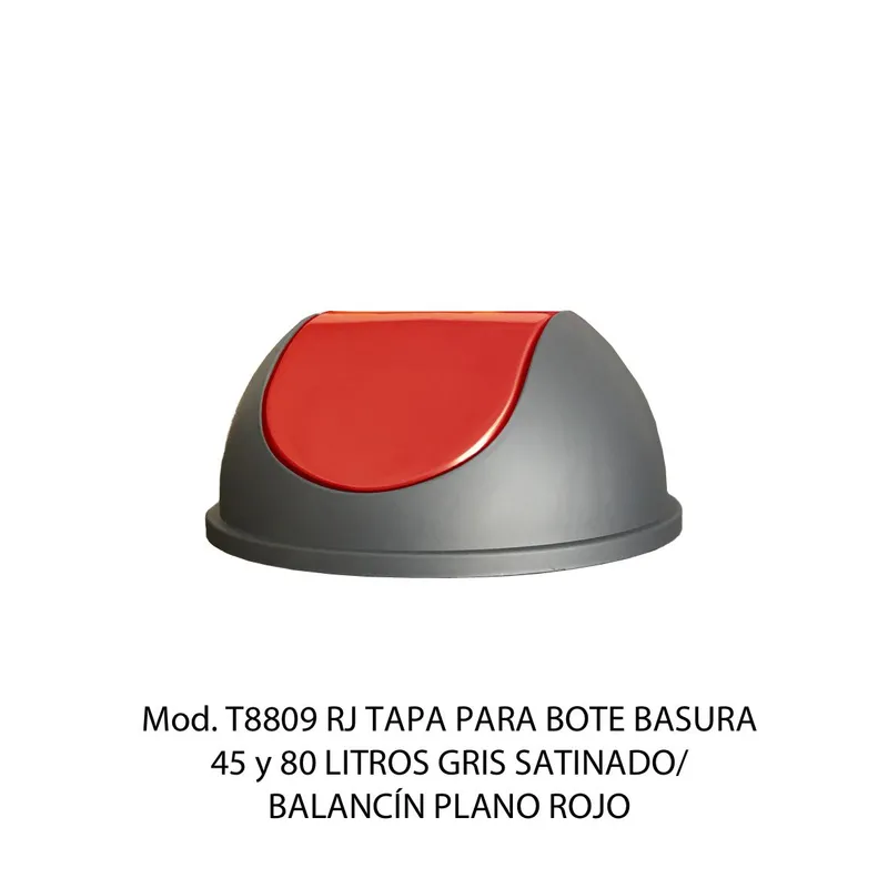 TapaGris Satinado — Balancín liso — 41 cm diámetro