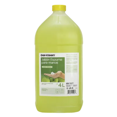 Jabón Líquido para Manos Gel Kleen Aroma Manzana Verde 4L