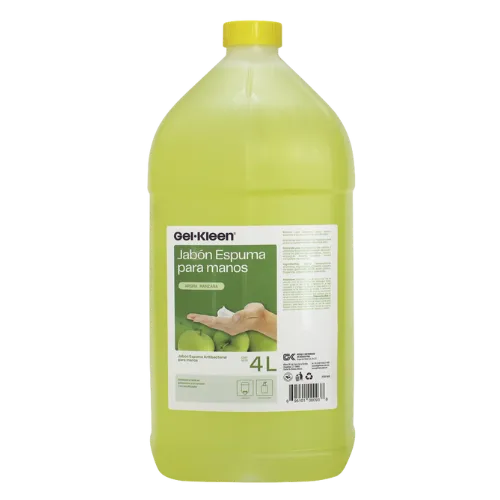 Jabón Líquido para Manos Gel Kleen Aroma Manzana Verde 4L