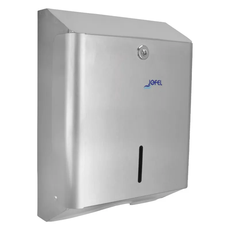 TOALLERO Z ACERO INOX. SATINADO LOGO JOFEL