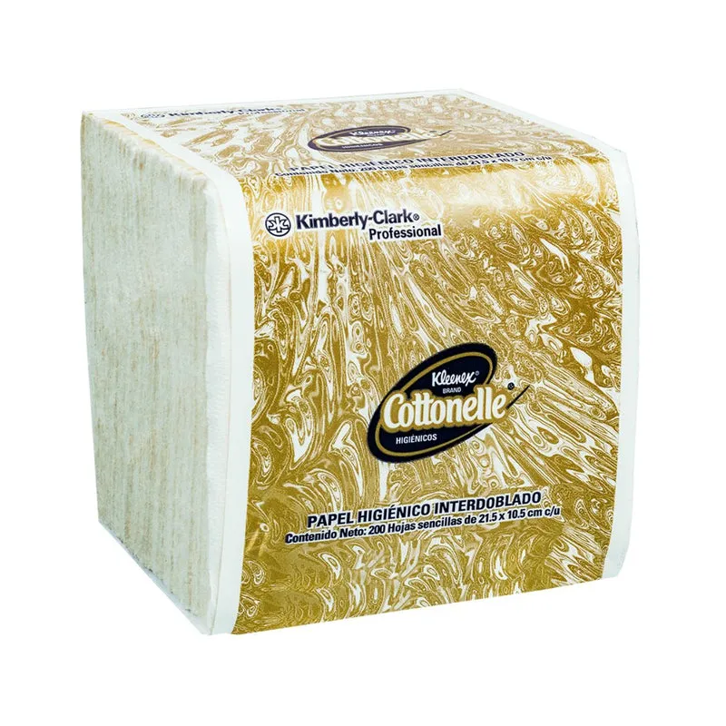 Higiénico Int. Kleenex® Cottonelle® 200 hjs x 30