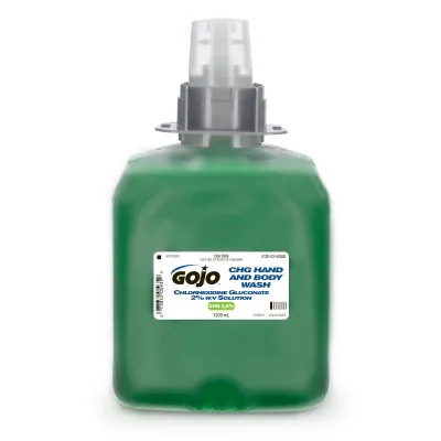 Jabón GOJO® CHG para Manos y Cuerpo con Gluconato de Clorhexidina 2.0%