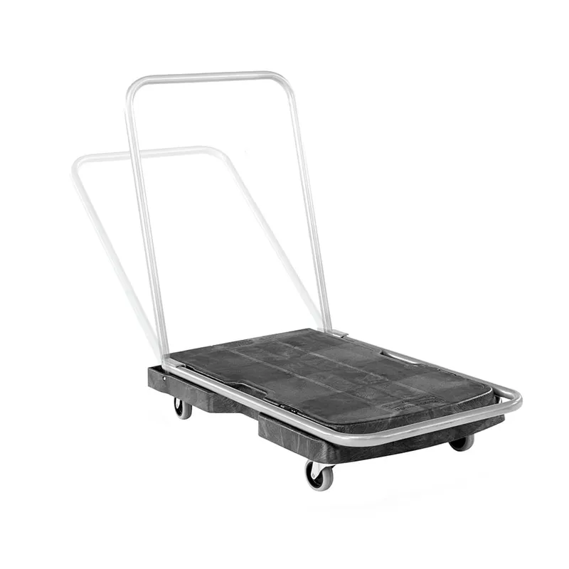 Plataforma Con Ruedas 3 Niveles Negro 113 Kg