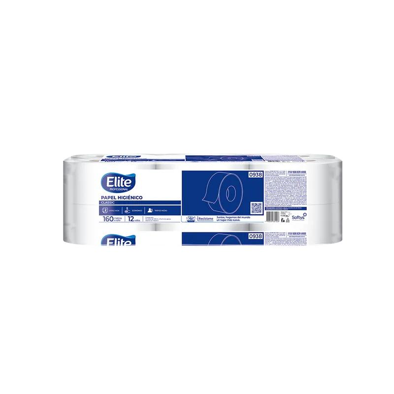 Papel Higiénico Classic Doble Hoja 160 mts