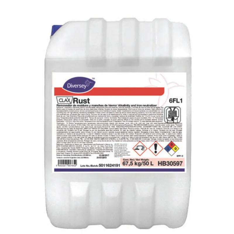 Removedor de Óxido Concentrado Clax Rust 20L Diversey HB30597