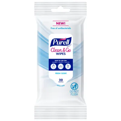 Toallitas PURELL® Clean & Go
