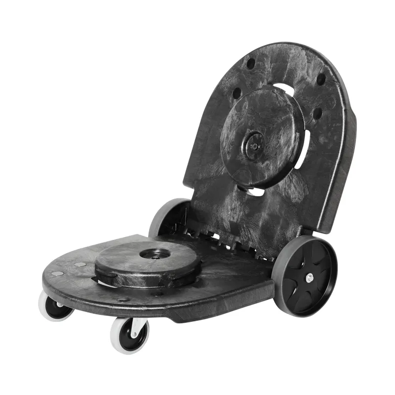 Plataforma con ruedas BRUTE® Tandem™, Negro