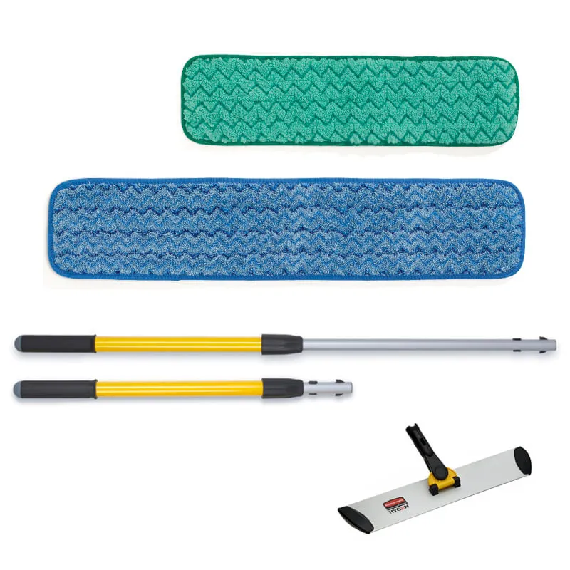 Combo Kit Mopa Plana para Polvo y Húmedo