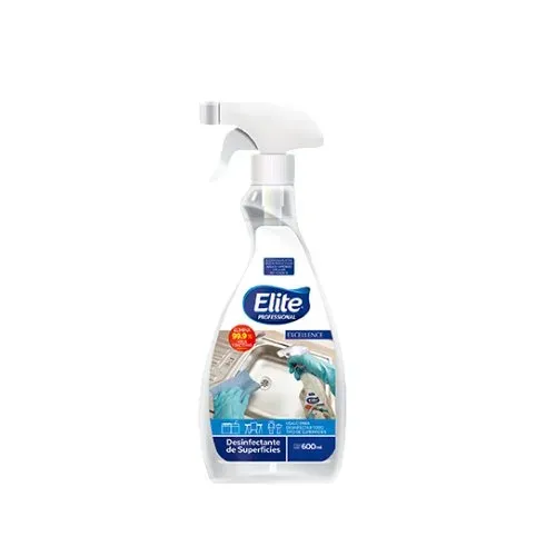 Elite® Líquido Desinfectante de Superficies 600 ml
