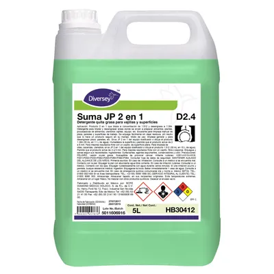 Limpiador Desengrasante 2 en 1 Diversey HB30412 — 4x5L