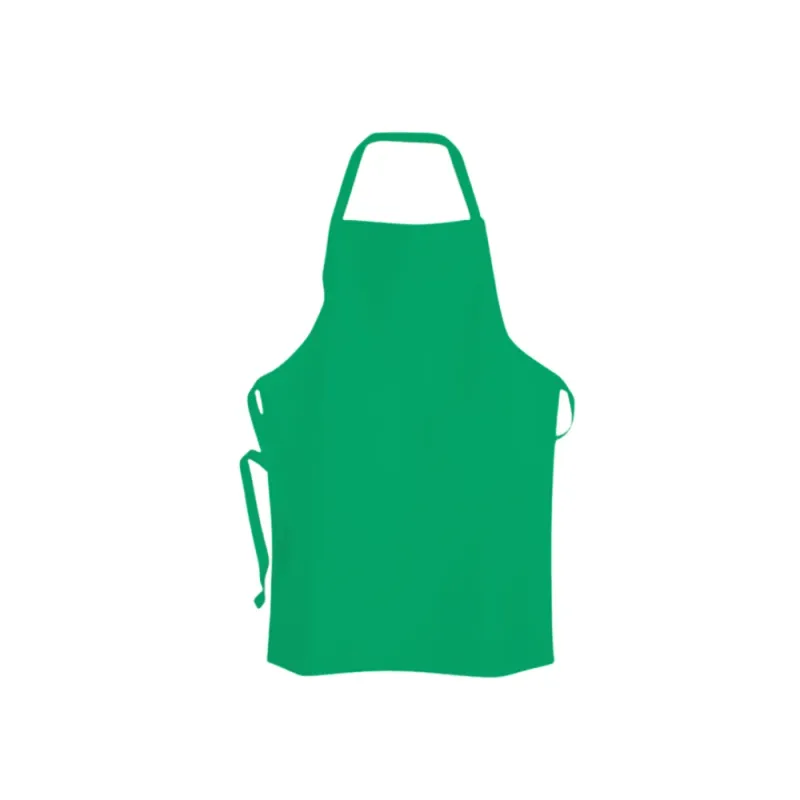 Mandil ahulado verde de PVC | Delantal impermeable desechable | Protección para cocina, limpieza o industria