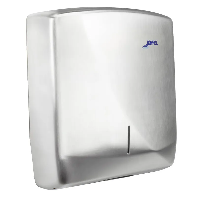 TOALLERO Z FUTURA INOX. SATINADO LOGO JOFEL