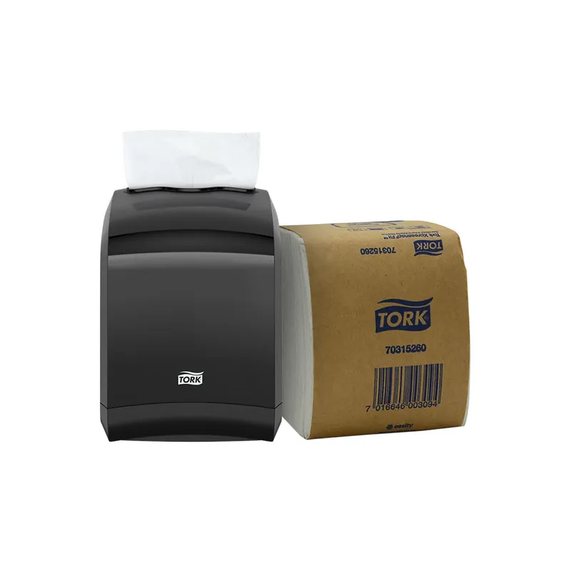 Tork Xpressnap® Dispensador de Servilletas Fit Negro + 18 paquetes servilleta | 240 pzas c/u
